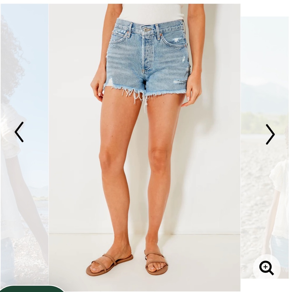 AGOLDE Parker Cut Off Shorts-Swapmeet